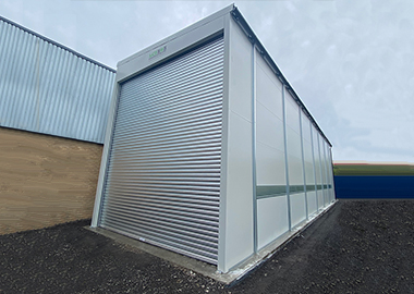 Bradford Exterior Commercial Booth