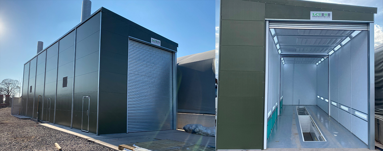 Commercial Spray Booth Installations